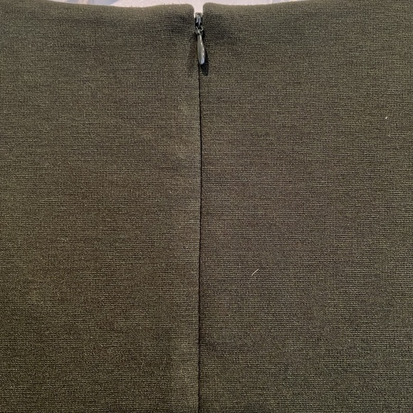 Jessica Howard Women’s Olive Green Ponte Knit Dress Sz 16 - Picture 6 of 8